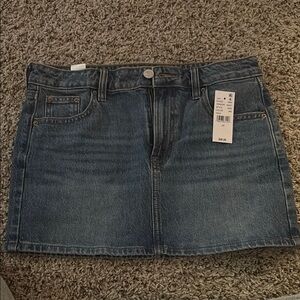 PacSun Blue Denim Skirt